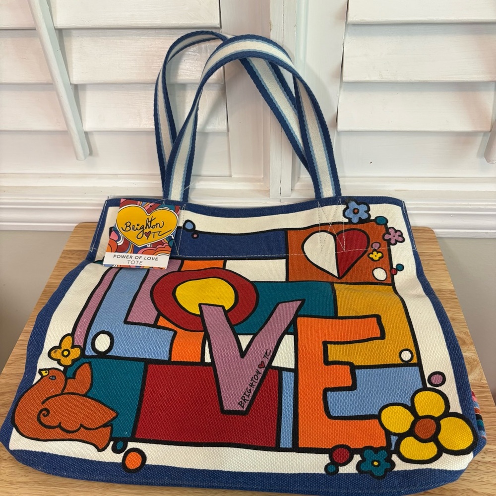 Brighton Power Of Love Tote Bag